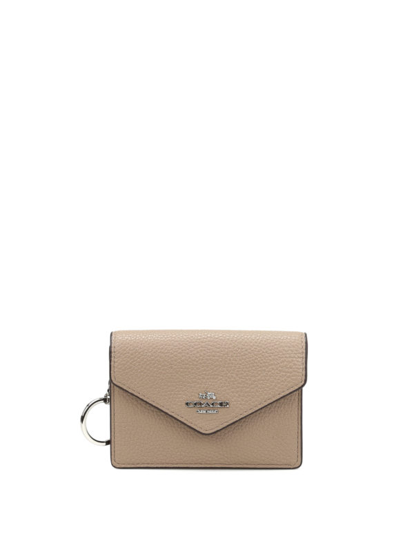 COACH: wallets & purses - Envelope leather wallet