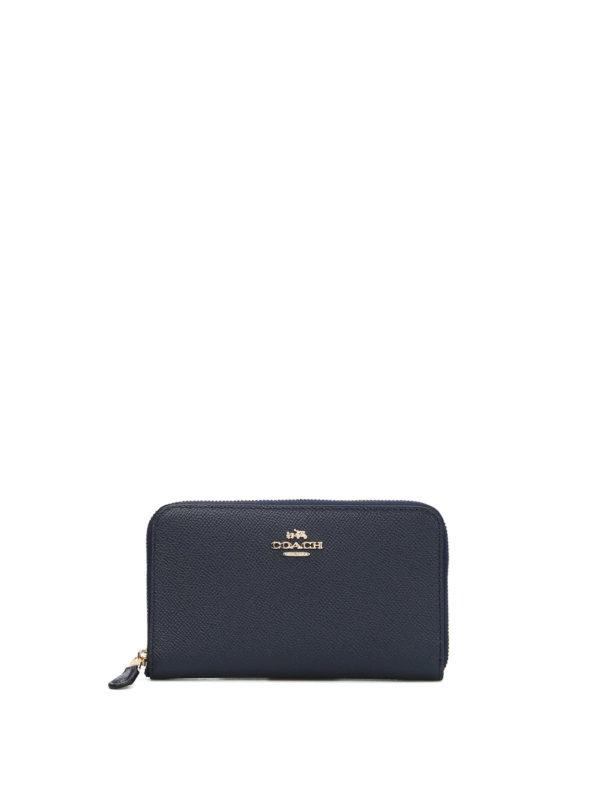 COACH: wallets & purses - Textured leather wallet