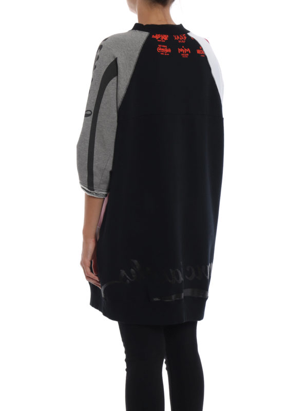 Coca-Cola® patchwork long sweatshirt shop online: MARC JACOBS