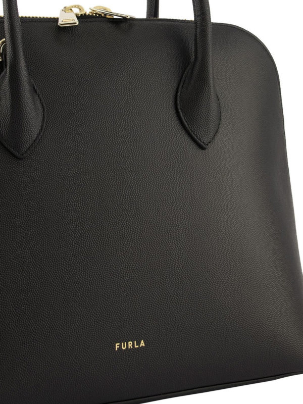 Code Dome leather tote bag shop online: FURLA