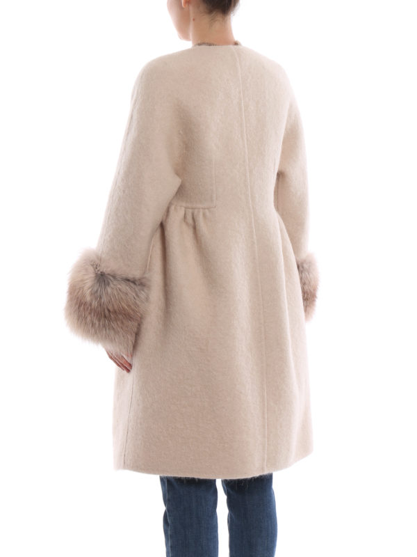 Abrigo Midi - Beis shop online: ERMANNO SCERVINO