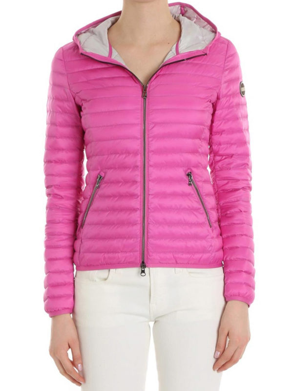 Colmar Originals: giacche imbottite online - Piumino fucsia con cappuccio