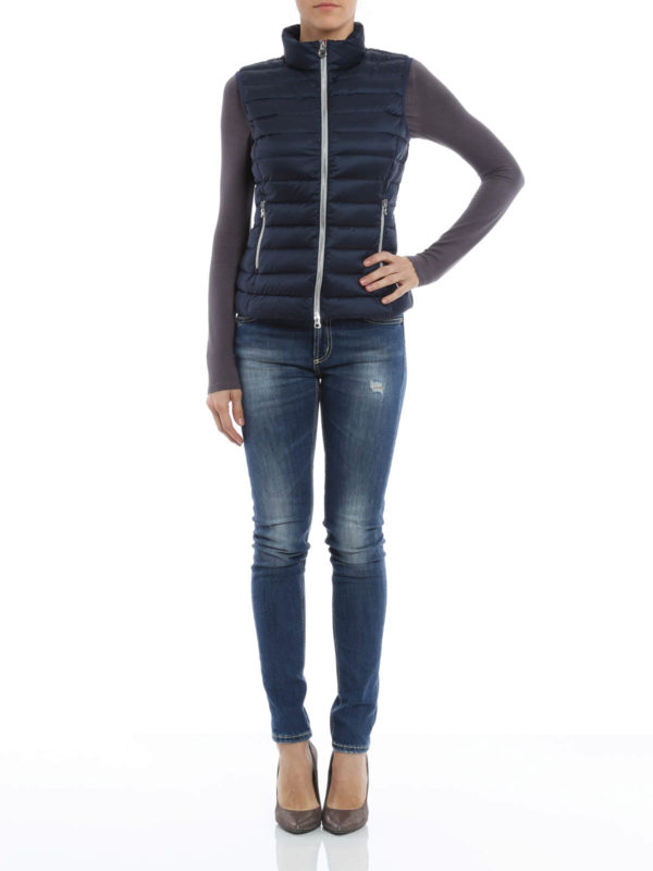 Colmar Originals: Kurze Daunenjacken online - Weste Fur Damen - Blau