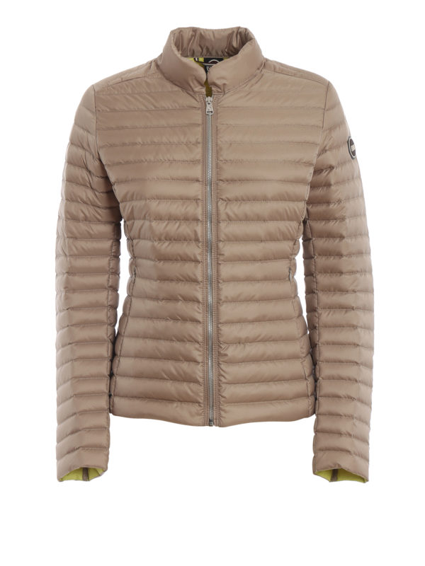 Colmar Originals: padded jackets - Beige light down puffer jacket