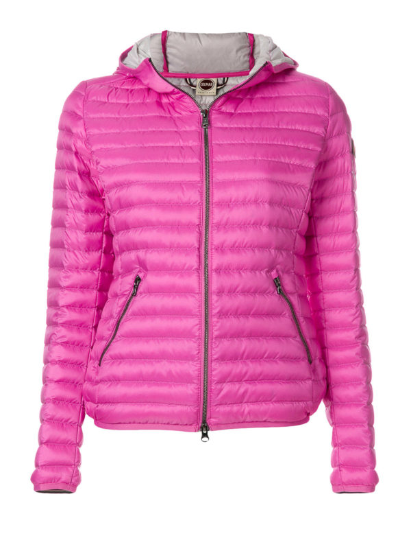 Colmar Originals: giacche imbottite - Piumino fucsia con cappuccio