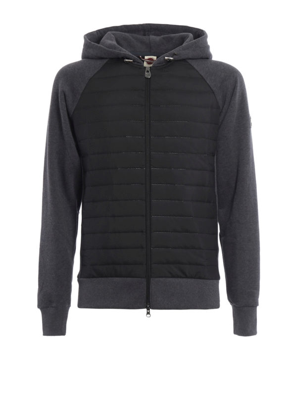 Colmar Originals: Sweatshirts & Sweaters - Quilted panelled hoodie