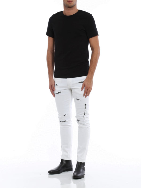 Vaqueros Rectos - Liso shop online: ALEXANDER MCQUEEN