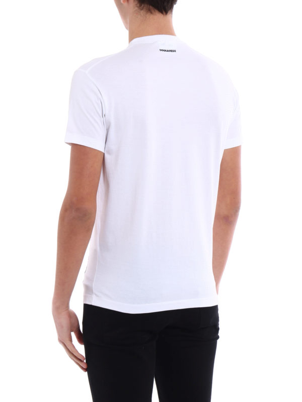 T-Shirt - Weiß shop online: DSQUARED2