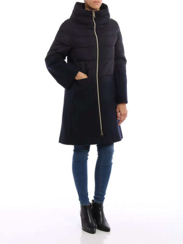 Daunenmantel - Blau shop online: HERNO