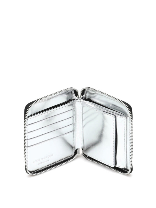COMME DES GARCONS buy online Mirror Inside zip-around wallet