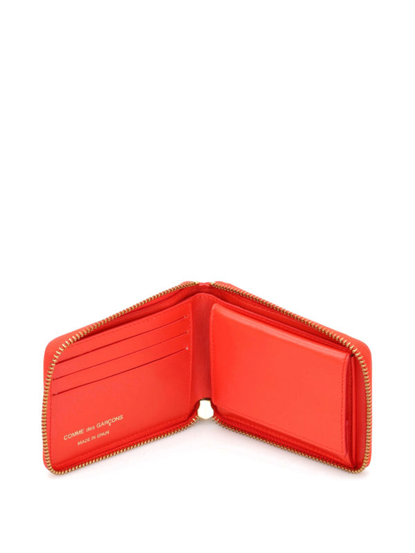 COMME DES GARCONS buy online Zip around Arecalf wallet