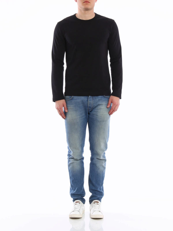 COMME DES GARCONS: t-shirts online - Back writing print T-shirt