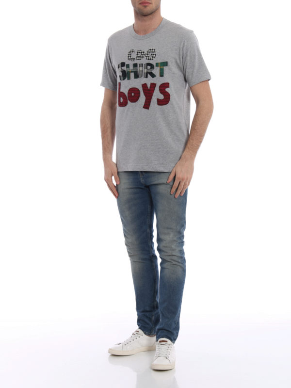 COMME DES GARCONS: T-shirts online - T-Shirt - Grau