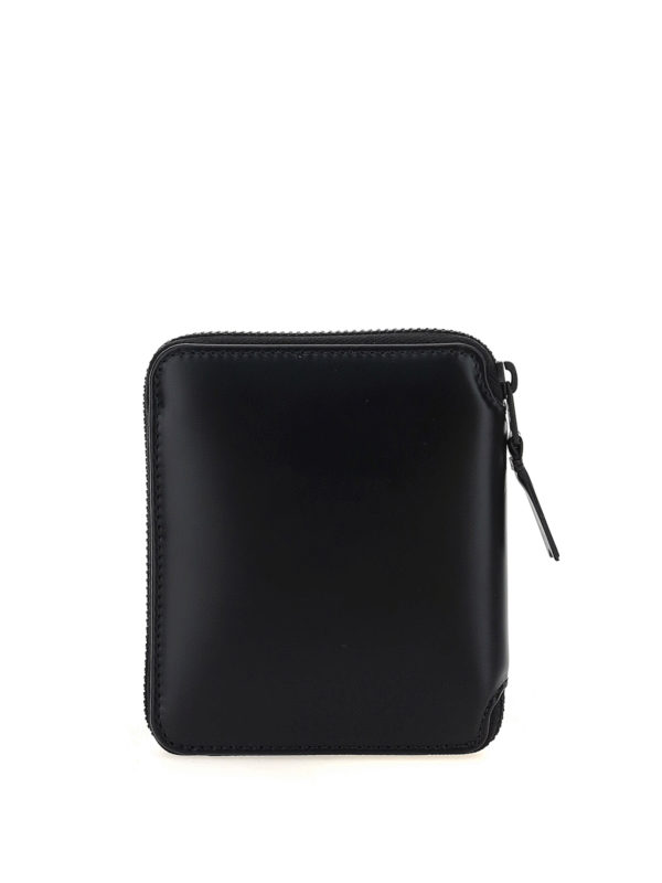 کیف پول Comme Des Garcons - Black leather wallet - SA2100VB | THEBS