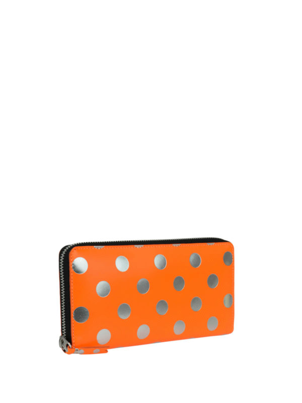 COMME DES GARCONS: wallets & purses online - Polka dot leather wallet