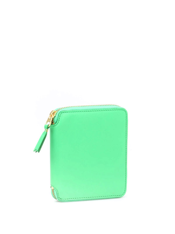COMME DES GARCONS: Portemonnaies und Geldbörsen online - Portemonnaie Super Fluo - Grün