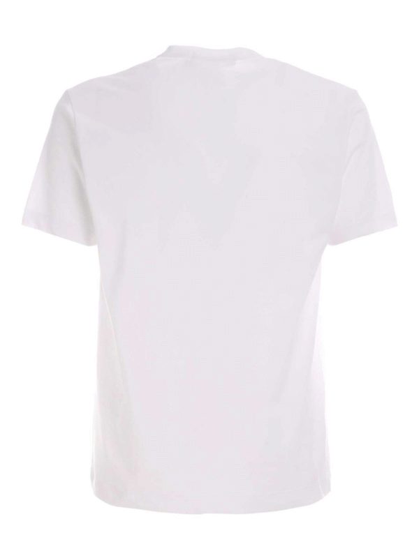COMME DES GARCONS SHIRT: t-shirts online - Reverse stitching T-shirt in white