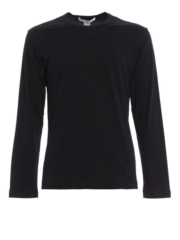 COMME DES GARCONS: t-shirts - Back writing print T-shirt