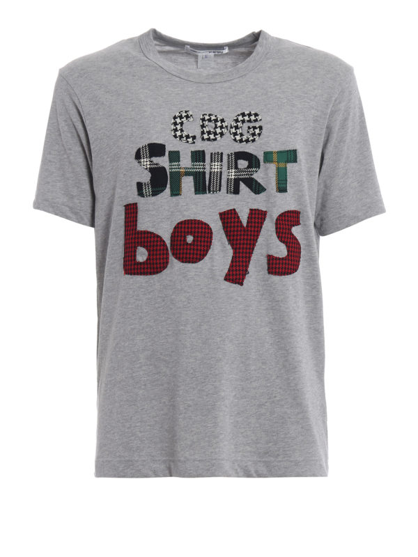 COMME DES GARCONS: T-shirts - T-Shirt - Grau