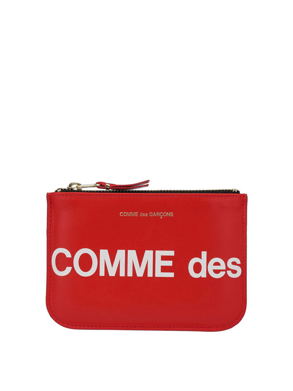 COMME DES GARCONS: 財布＆ポーチ - 財布 - Huge Logo