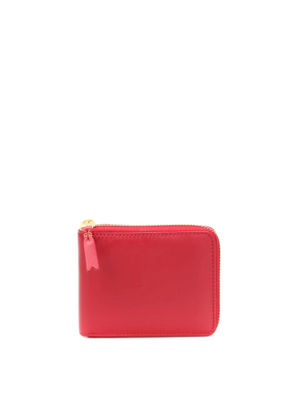 COMME DES GARCONS: Portefeuilles - Zip around Arecalf wallet