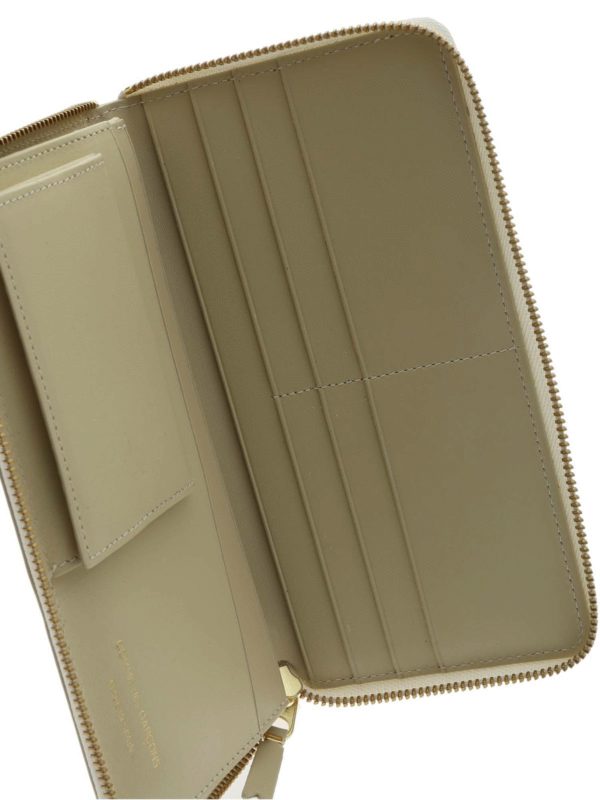 COMME DES GARÇONS WALLET buy online Portafoglio Arecalf color crema