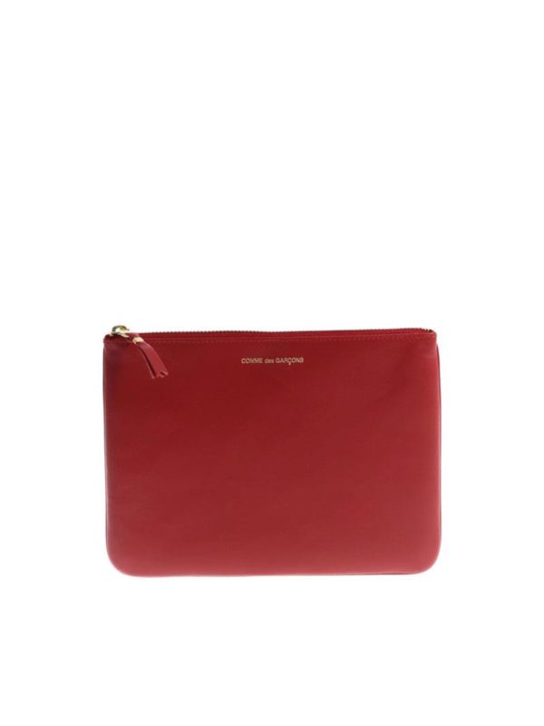 COMME DES GARÇONS WALLET: Clutches - Clutch - Rot