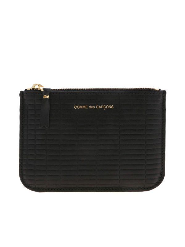 COMME DES GARÇONS WALLET: Clutch - Pochette - Noir