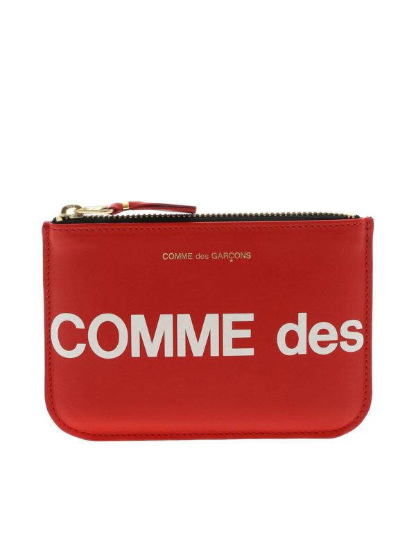COMME DES GARÇONS WALLET: Clutches - Clutch - Rot