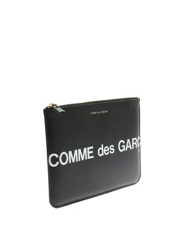 COMME DES GARÇONS WALLET: Clutch online - Pochette - Noir