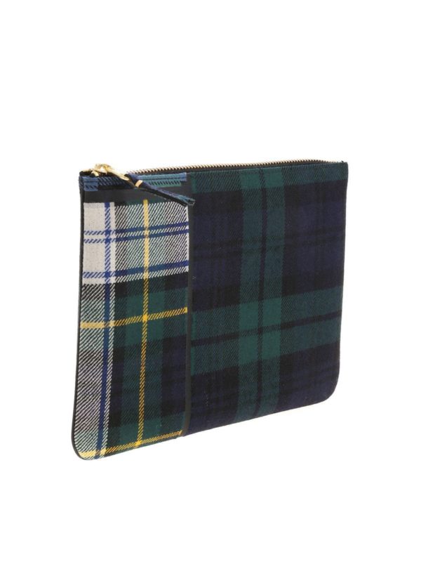 COMME DES GARÇONS WALLET: Bolso clutch online - Bolso Clutch - Azul