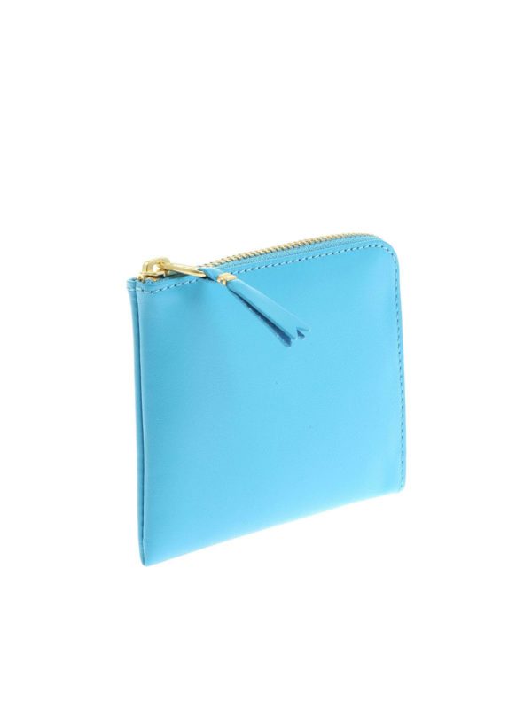 COMME DES GARÇONS WALLET: Carteras y monederos online - Carteras Y Monederos - Azul Claro