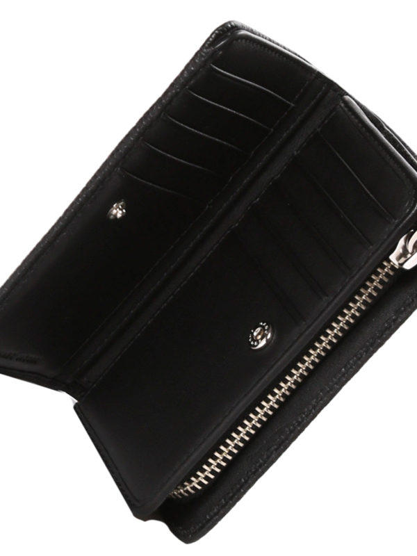 Compact leather wallet shop online: MARC JACOBS