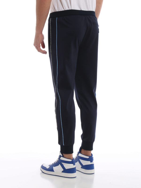 Compact light jersey track pants shop online: PRADA