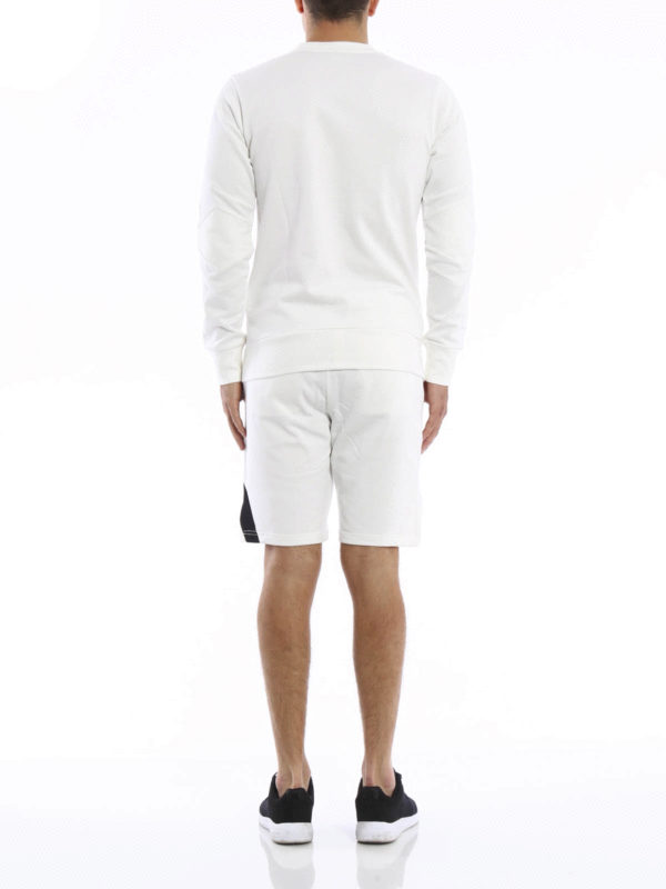 Contrasting logo sweatshirt shop online: ADIDAS Y-3