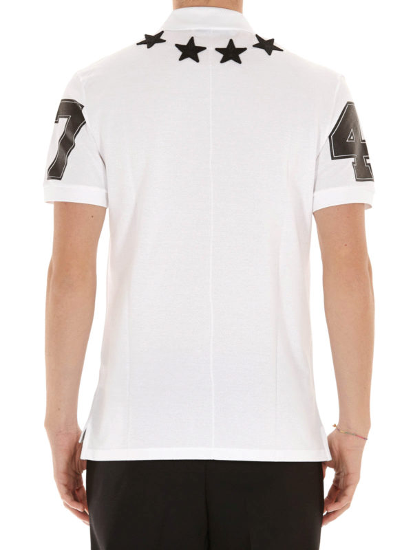 Polo Blanco Para Hombre shop online: GIVENCHY