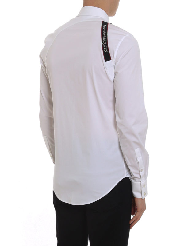 シャツ - 白 shop online: ALEXANDER MCQUEEN