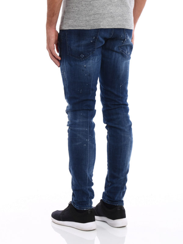 Cool Guy jeans with keyholder shop online: DSQUARED2
