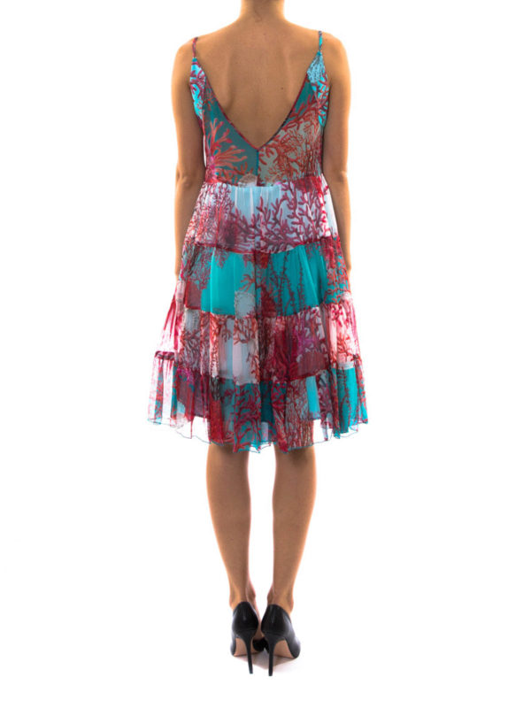 Abito con stampa corallo shop online: BLUGIRL