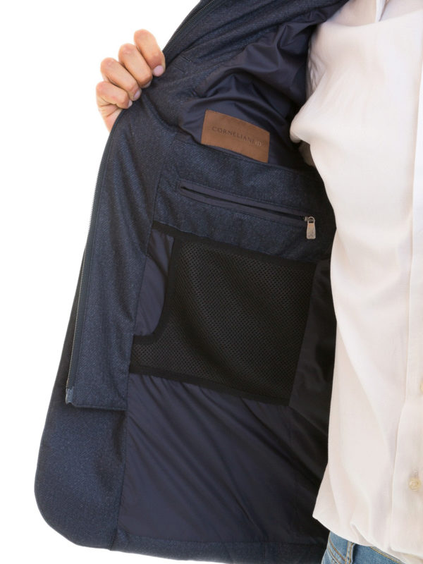 CORNELIANI buy online Geometric quilted puffer jacket