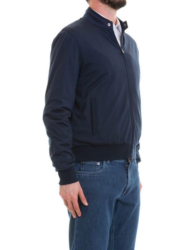CORNELIANI: Bomberjacken online - Bomberjacke - Blau