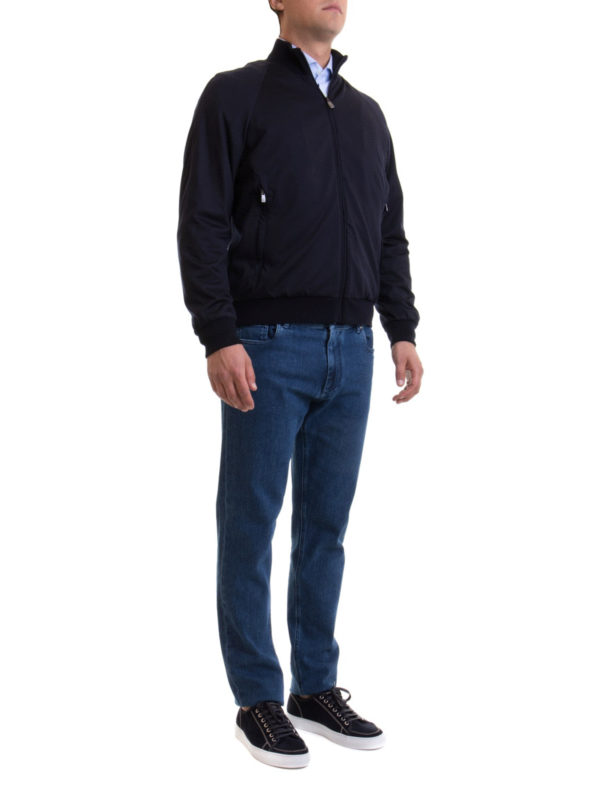 CORNELIANI: ボンバージャケット online - ボンバージャケット - ブルー