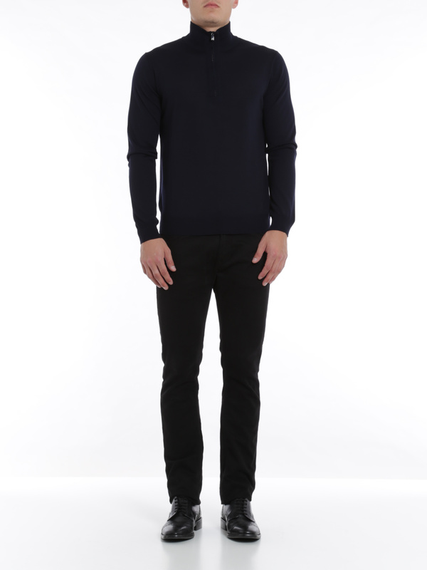 CORNELIANI: Rollkragenpullover  und Polo-Ausschnitt online - Pullover Aus Schurwolle