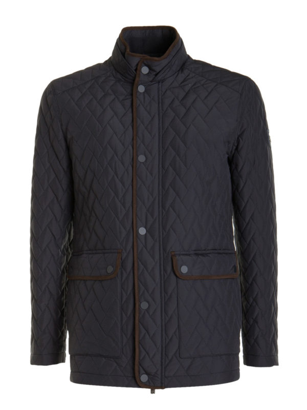 CORNELIANI: Kurze Daunenjacken - Daunenjacke - Blau