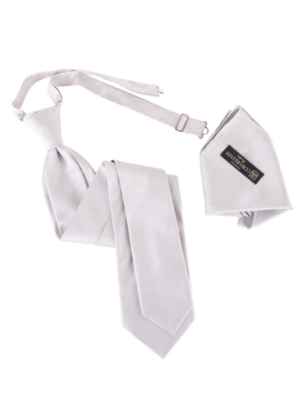 CORNELIANI: cravatte e papillion - Cravatta e pochette in seta
