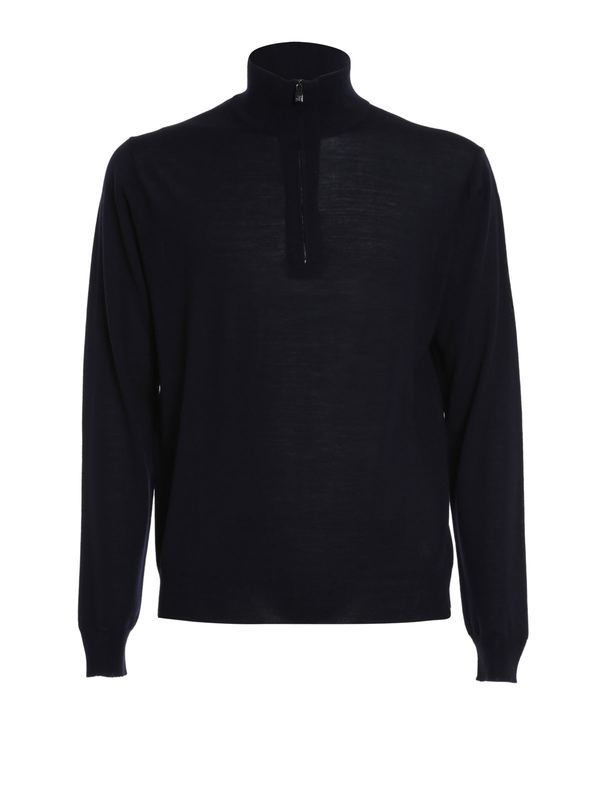 CORNELIANI: Rollkragenpullover  und Polo-Ausschnitt - Pullover Aus Schurwolle