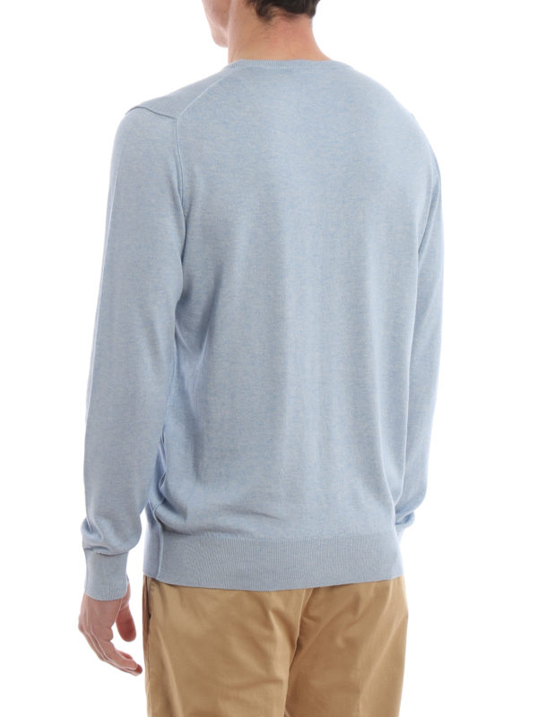 Girocollo in cotone e cashmere mélange shop online: DONDUP