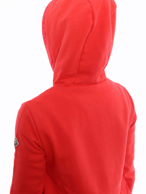 Cotton and nylon hoodie