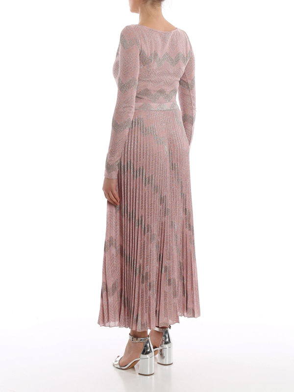 M Missoni Cotton blend and lurex dress - Pink|2DG002812J001VL301