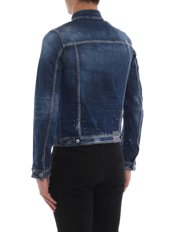 デニムジャケット - デニム shop online: DSQUARED2